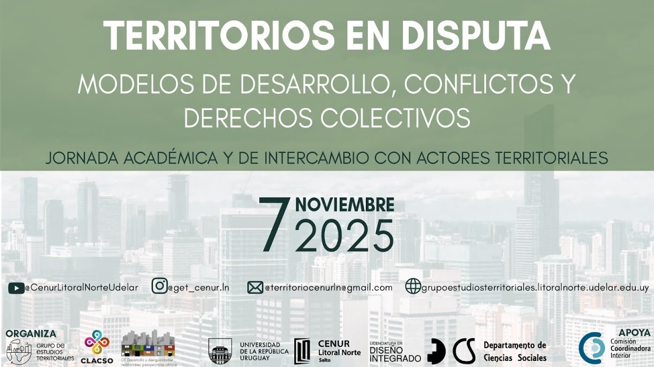 JORNADA ACADÉMICA Y DE INTERCAMBIO CON ACTORES TERRITORIALES   (Mesas Vespertinas)