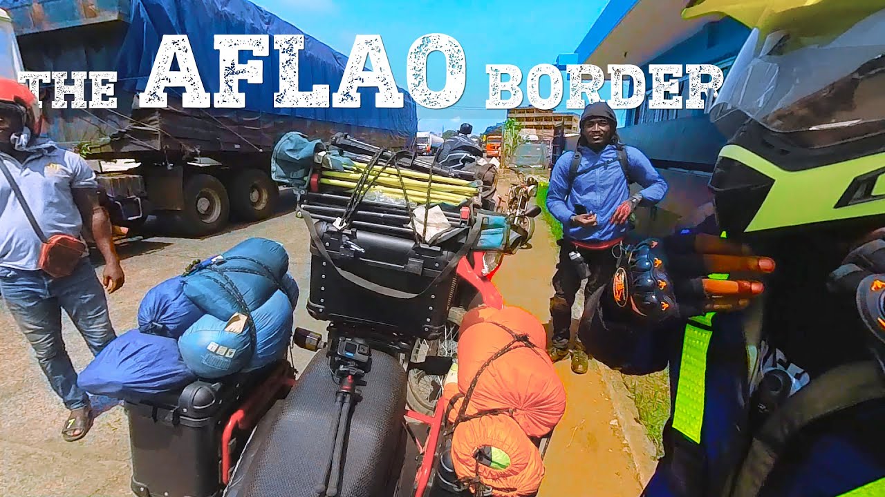 My Aflao Border Experience | Borderless Africa | Seasosn 1 Eps 1 | Motorcycle Adventure.