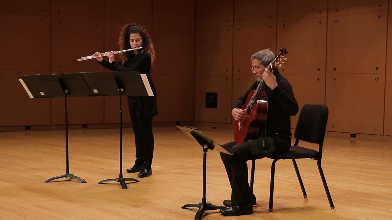 Stacy Garrop's Sueños de Flamenco (Dr. Kimberly Risinger, flute; Dr. Angelo Favis, guitar)