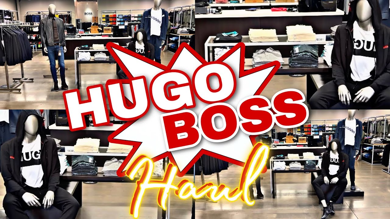 HUGO BOSS FACTORY OUTLET SHOPING | SHOP WITH ME‼️