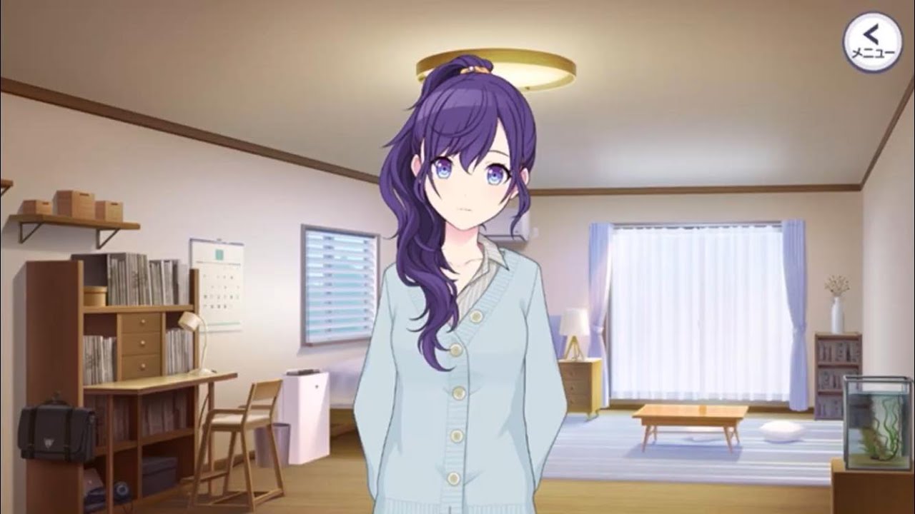 Project Sekai: An Honor Student Who’s Seen as a “Good Kid” Card Story 1 and 2 (1☆ Asahina Mafuyu)