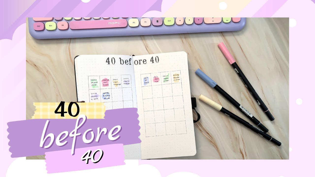 Начинаю составлять список дел, которые нужно успеть сделать до 40 лет!