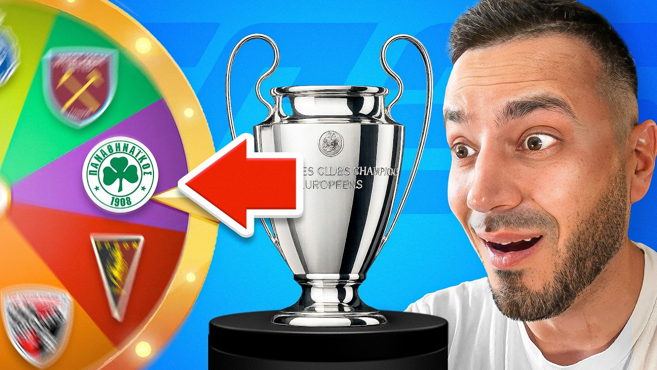 Champions League, But The Clubs That Qualify Are RANDOM! 🤩