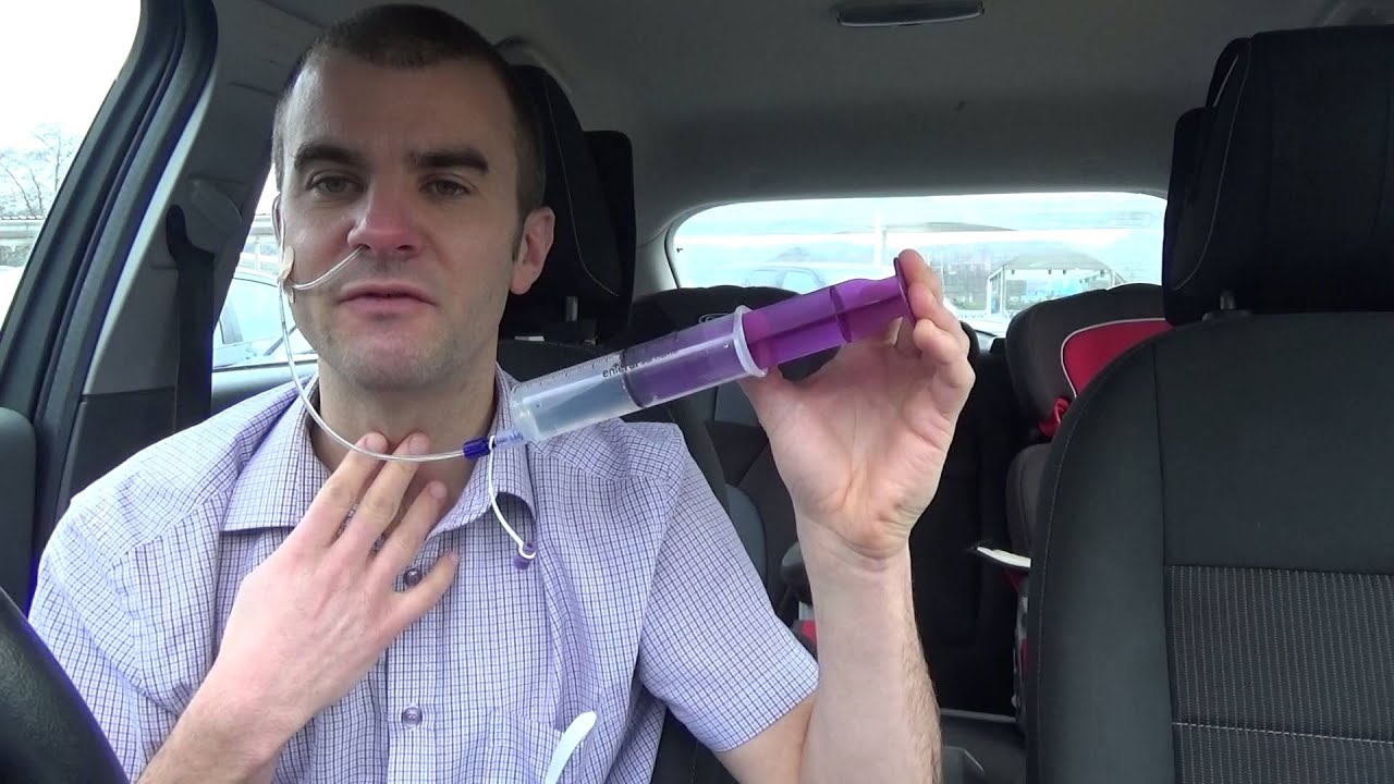 Bolus feeding in tescos car park
