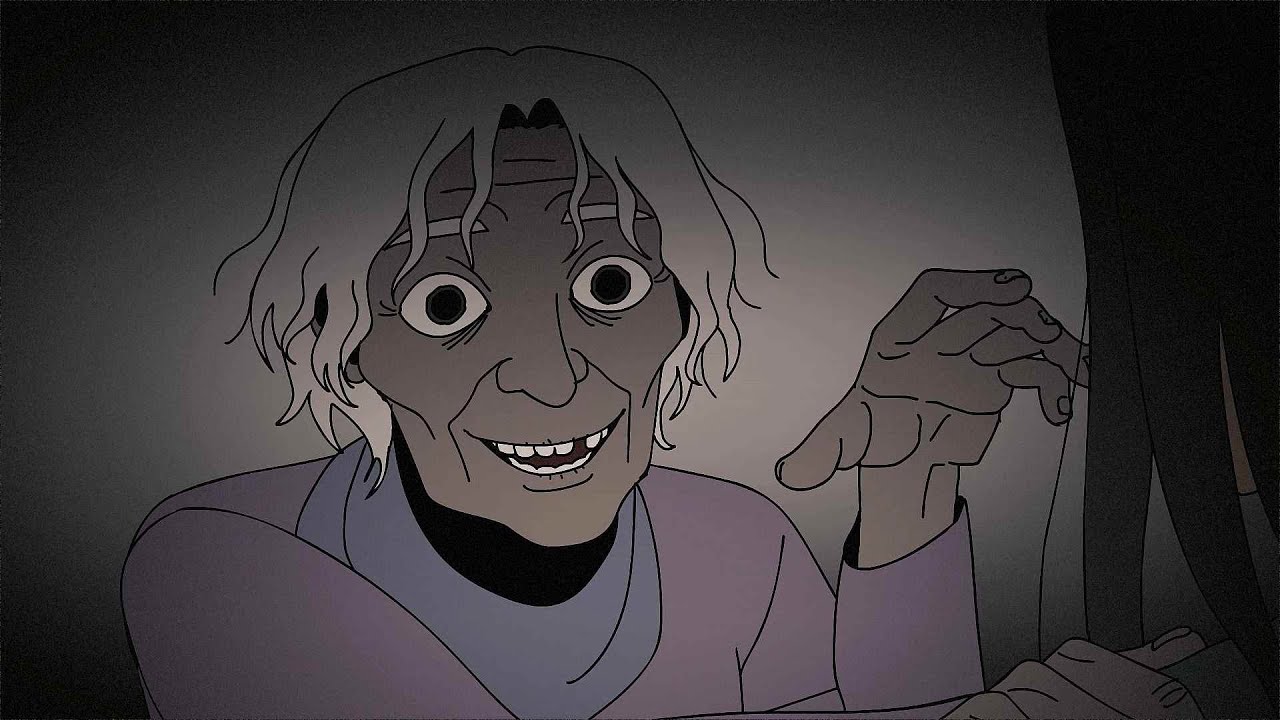 2 True Horror Stories Animated (Black magic, A woman wearing glasses)