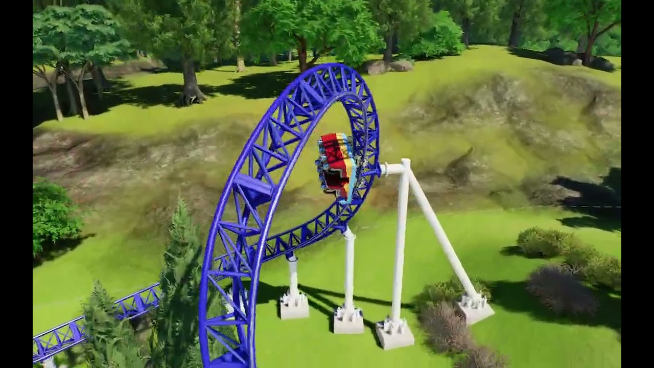 Avidee - Gertlauer Eurofighter made with FVD TOOLS in PLANET COASTER 2 - ProTrack FVD Tools Preview