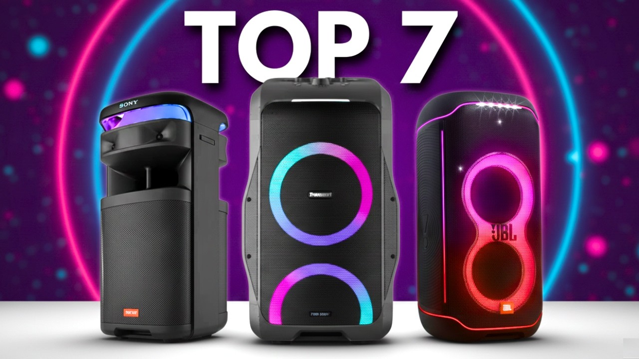 MEJORES ALTAVOCES PARA FIESTAS 2026 | TOP 7 PARLANTES PARA FIESTAS Y EVENTOS
