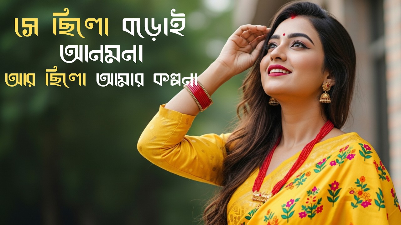 সে ছিলো বড়োই আনমনা | আমার কল্পনার আল্পনা