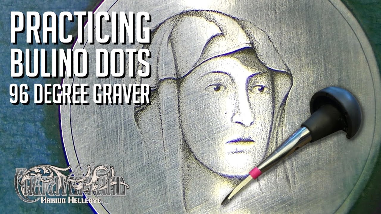 Hand Engraving - Trying Bulino Dots..
