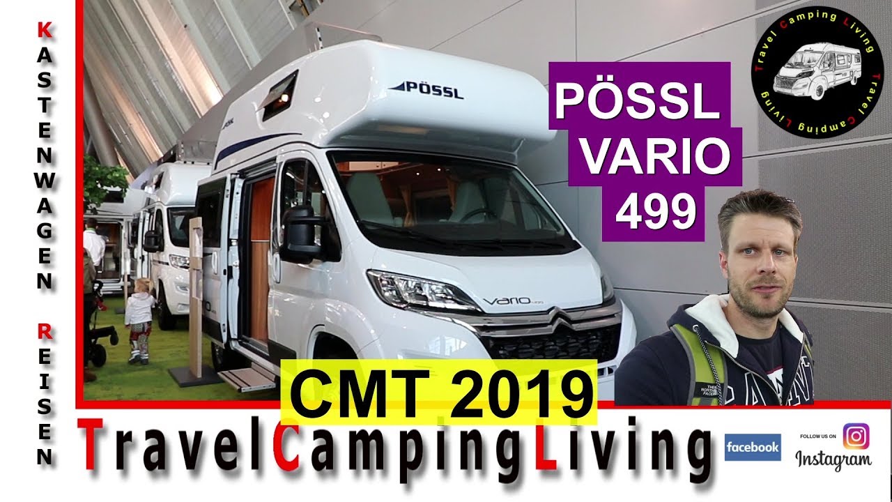 #2 CMT 2019, Pössl Vario 499 Vorstellung / Kurz: La Strada, Vantourer, Clever Dangel 4x4