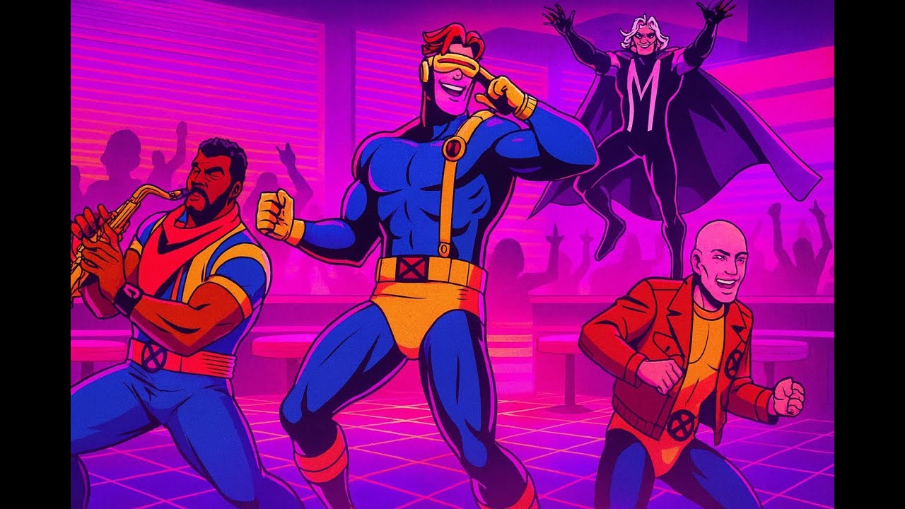 X-Men 97 (The Animated series) Synthwave remix - Style Reece cover