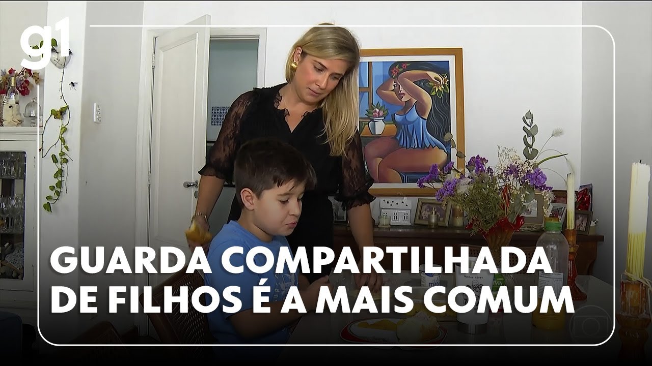 Jornal Hoje: pela primeira vez, a guarda compartilhada dos filhos supera a guarda exclusiva da m&atilde;e