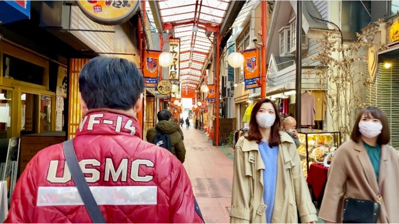【4K】Japan Walk - Ōmiya in Saitama (Jan.2021)