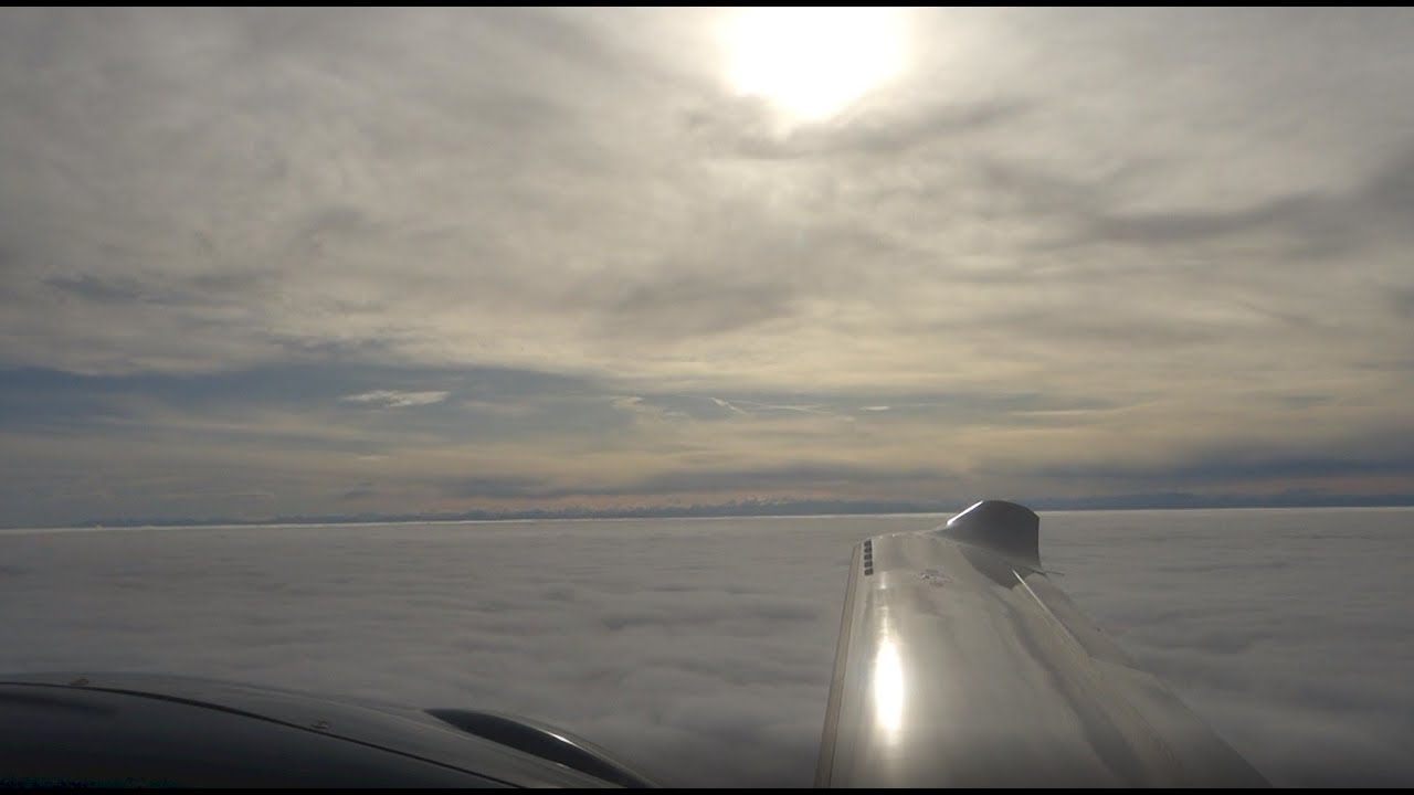 Diamond DA62, IFR climb out in clouds from EDMA with fearful passenger