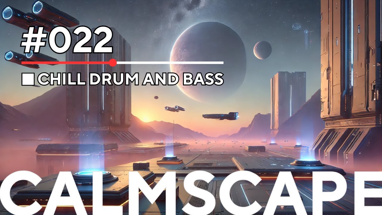 #022 Calmscape | 1 Hour of Chill Drum & Bass (Relaxing DnB Mix for Study, Work, and Vibes)