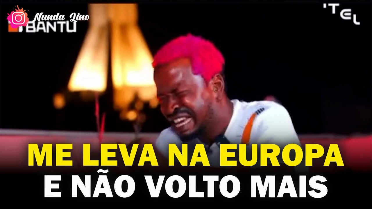 Angolanos Choram para jugirem na EUROPA