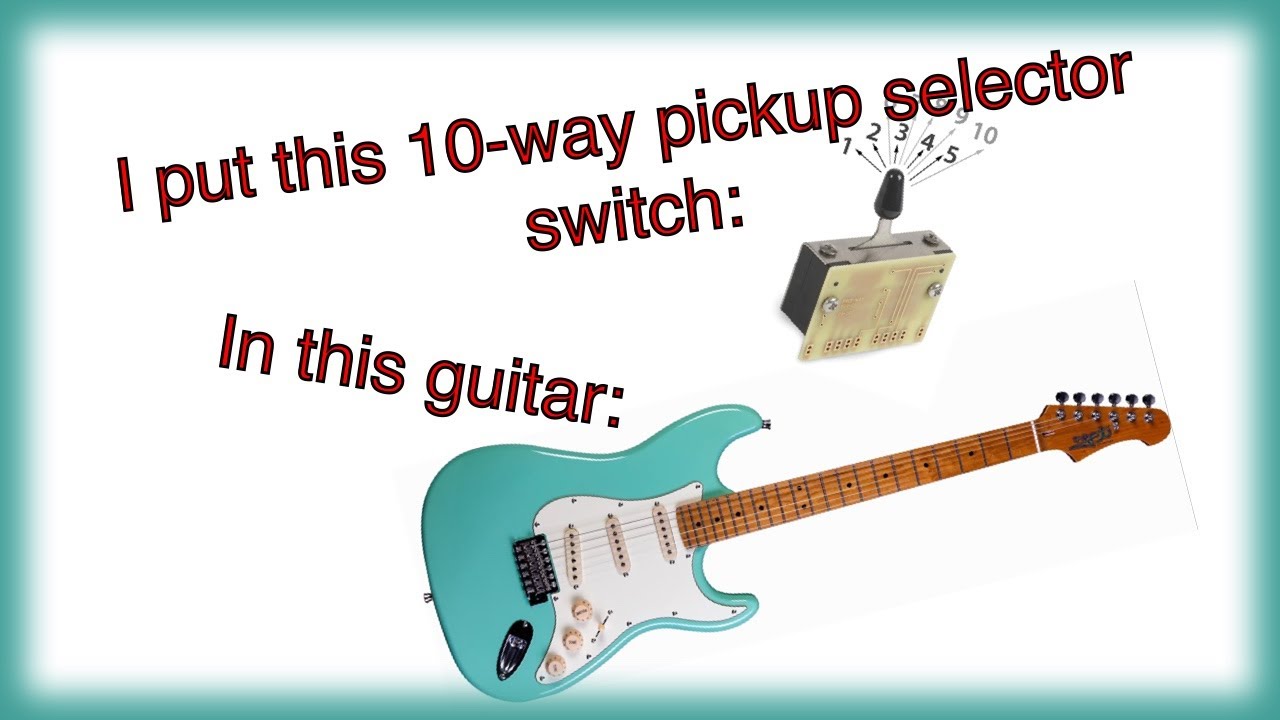 I put a 10-way switch in my Jet Stratocaster copy and it greatly added more sonic possibilities!