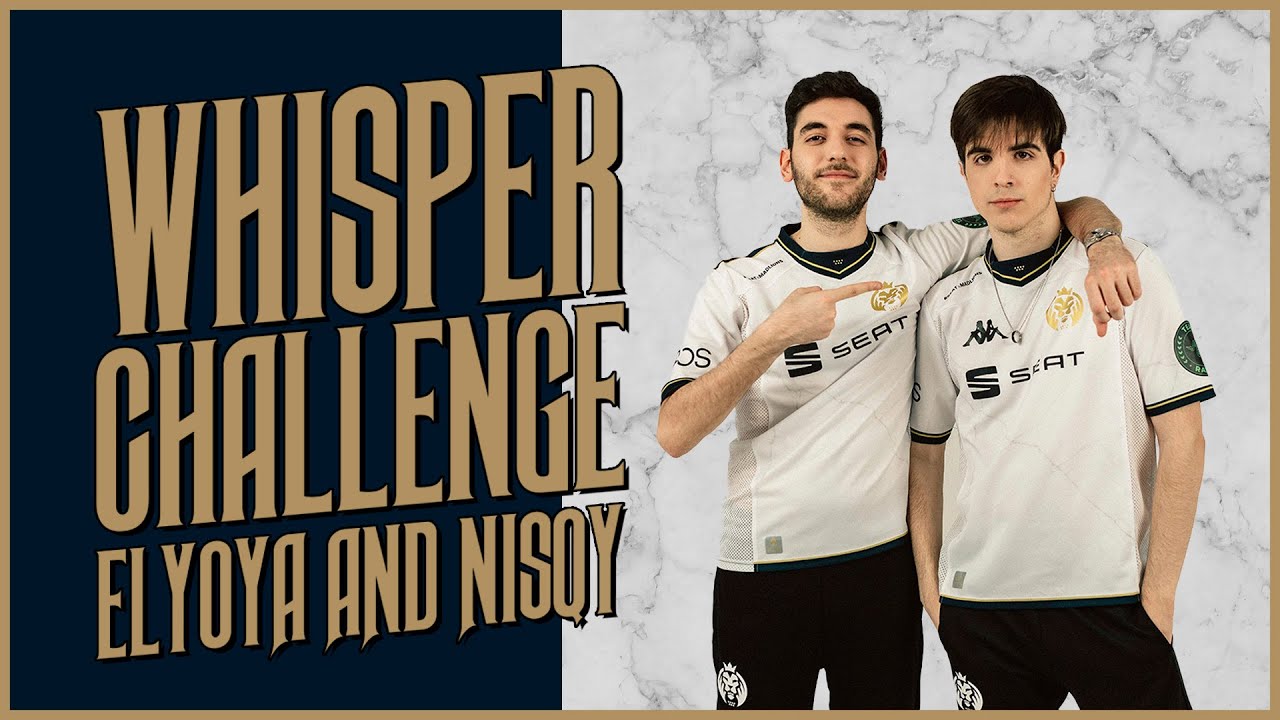 WHISPER CHALLENGE! | With ELYOYA and NISQY
