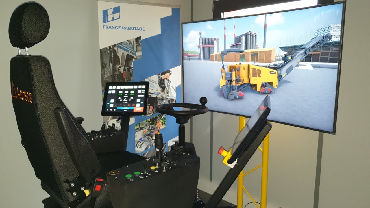 Simulateur Acréos - Conduite Raboteuse