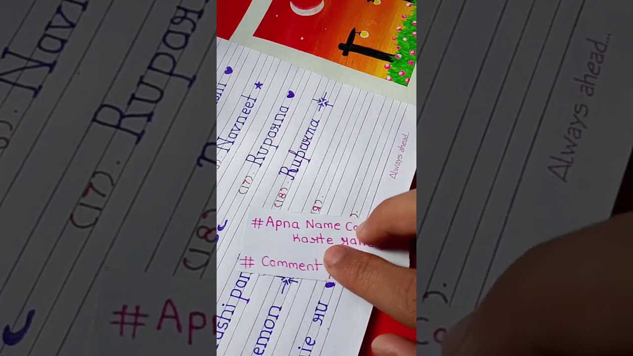 LIVE 🔴 Comment Your Name | Stylish Calligraphy Names Writing 💞✨💞