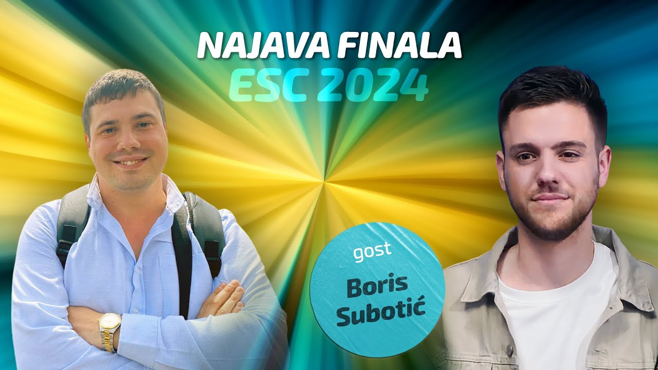 Najava finala Pesme Evrovizije - gost Boris Subotić