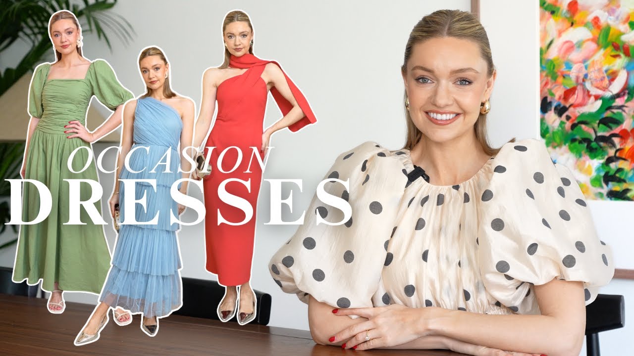 WEDDING GUEST & OCCASION DRESSES FOR SPRING/SUMMER 2025