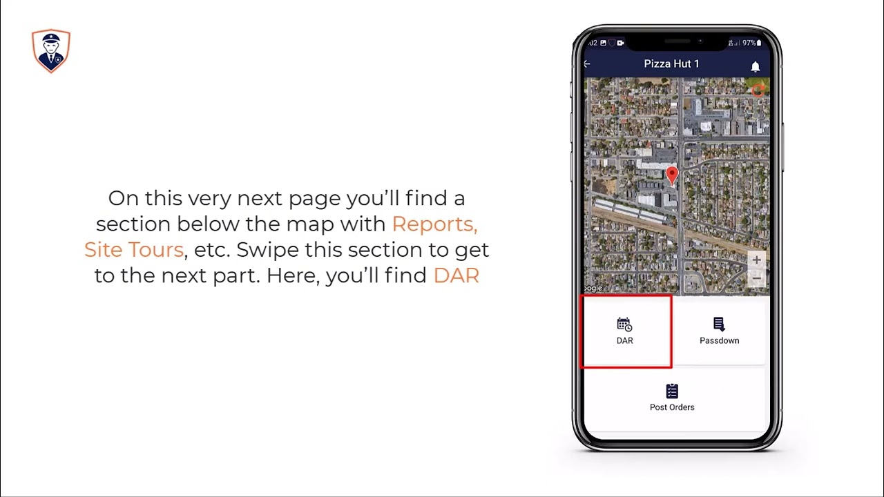 How To Check Dar On The Guardspro Client App? --GuardsPro Help Center Video