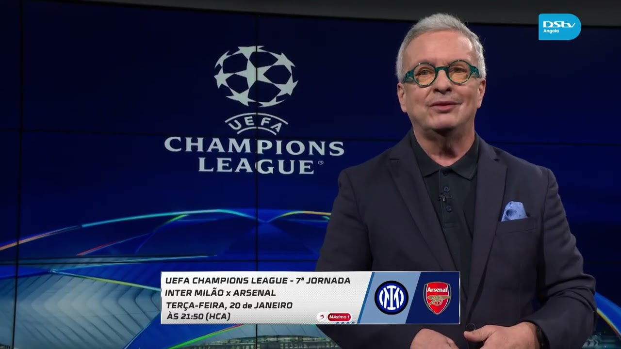 Champions League, dia 20 de Janeiro, Inter de Milão vs Arsenal, às 20h55, no SSM1(p.601).
