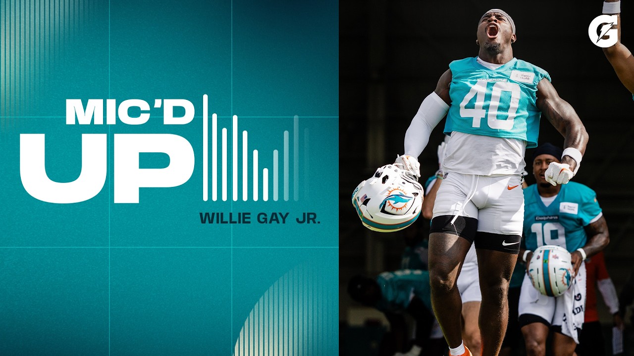 Willie Gay Jr. mic'd up | Miami Dolphins