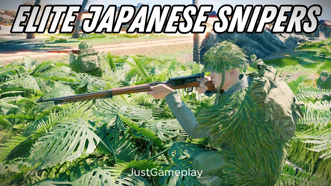 Elite Japanese Snipers Take Down 100 Americans | Enlisted