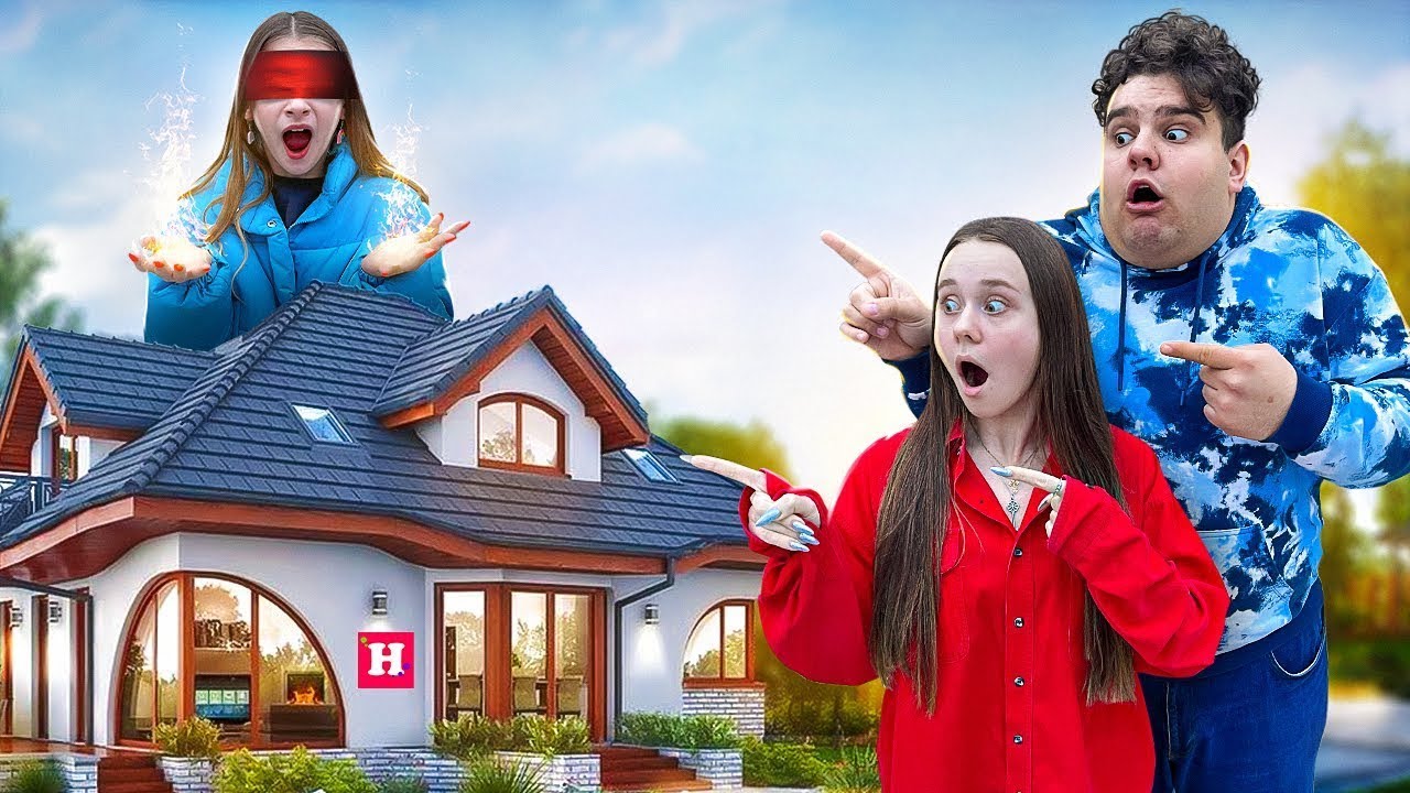 NICOLE OSLEPLA v zakletém domě milionáře | Slečna Nicole a přátelé
