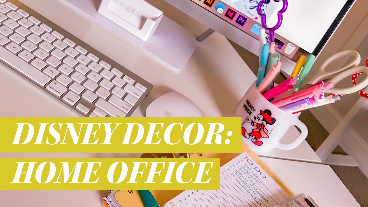 Disney at Home: Home Office Makeover