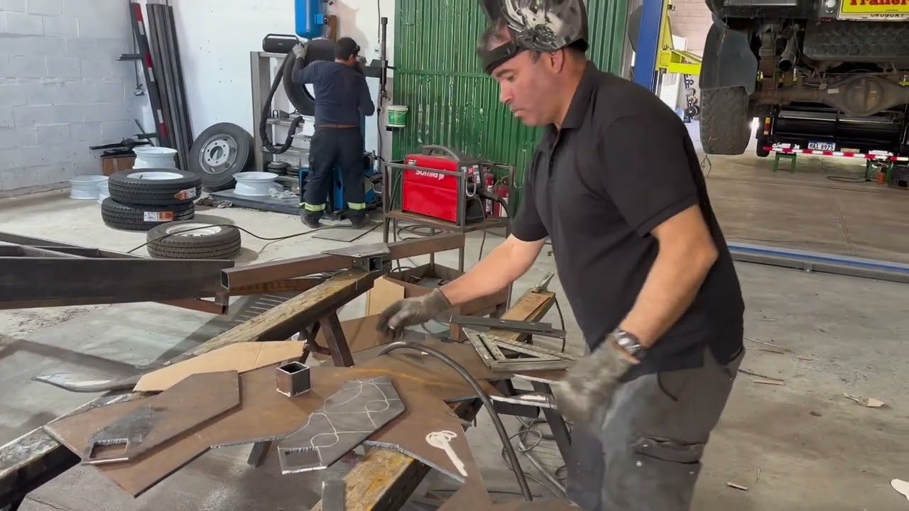Hacemos un enganche para camioneta reforzado