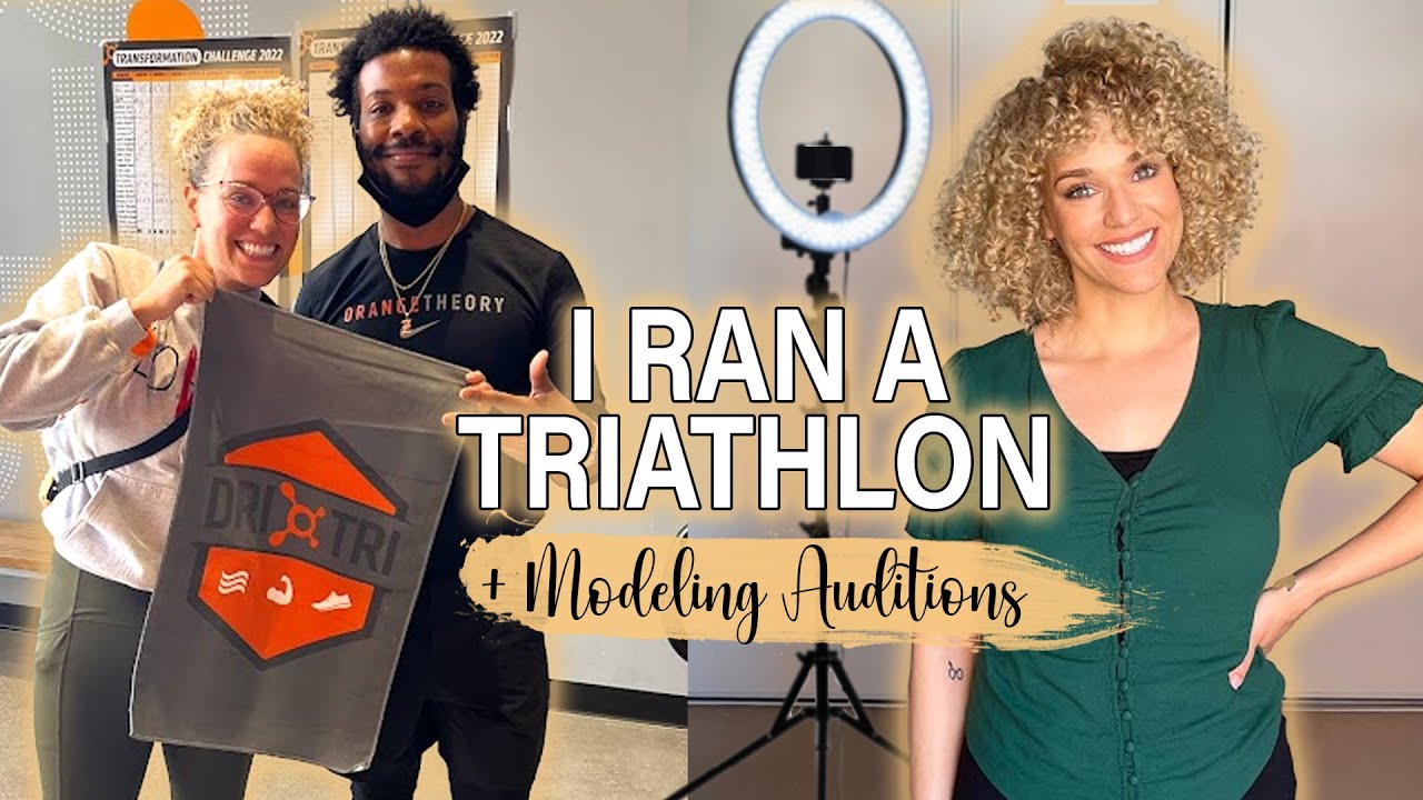 I RAN A TRIATHALON AT OTF + Modeling Auditions and Target Haul | Los Angeles Vlog