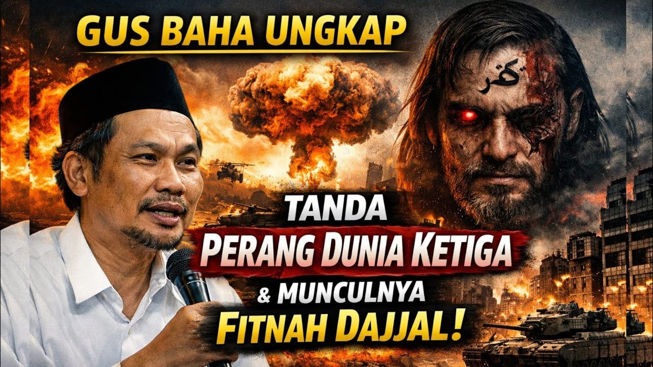 Gus Baha Ungkap‼️Tanda Perang Dunia Ketiga & Munculnya Fitnah Dajjal!