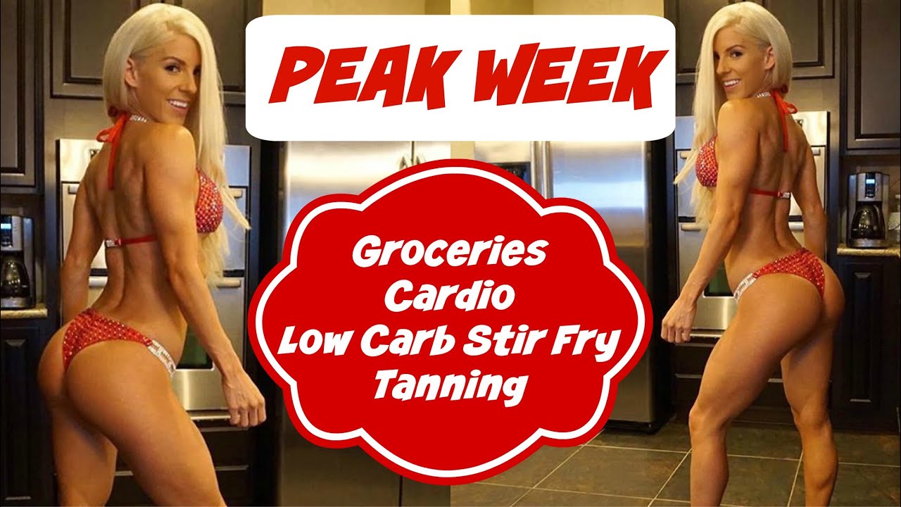 PEAK WEEK: Groceries, Cardio, & That Low Carb Life. | NPC Prep 14
