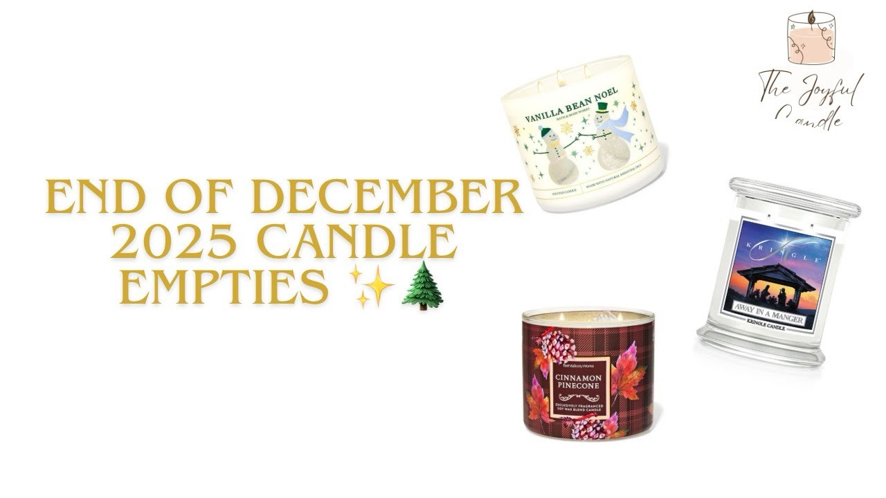 Остатки свечей на конец декабря 2025 года ✨🌲 | BBW, Kringle, Caramel Sundays, Scentsy