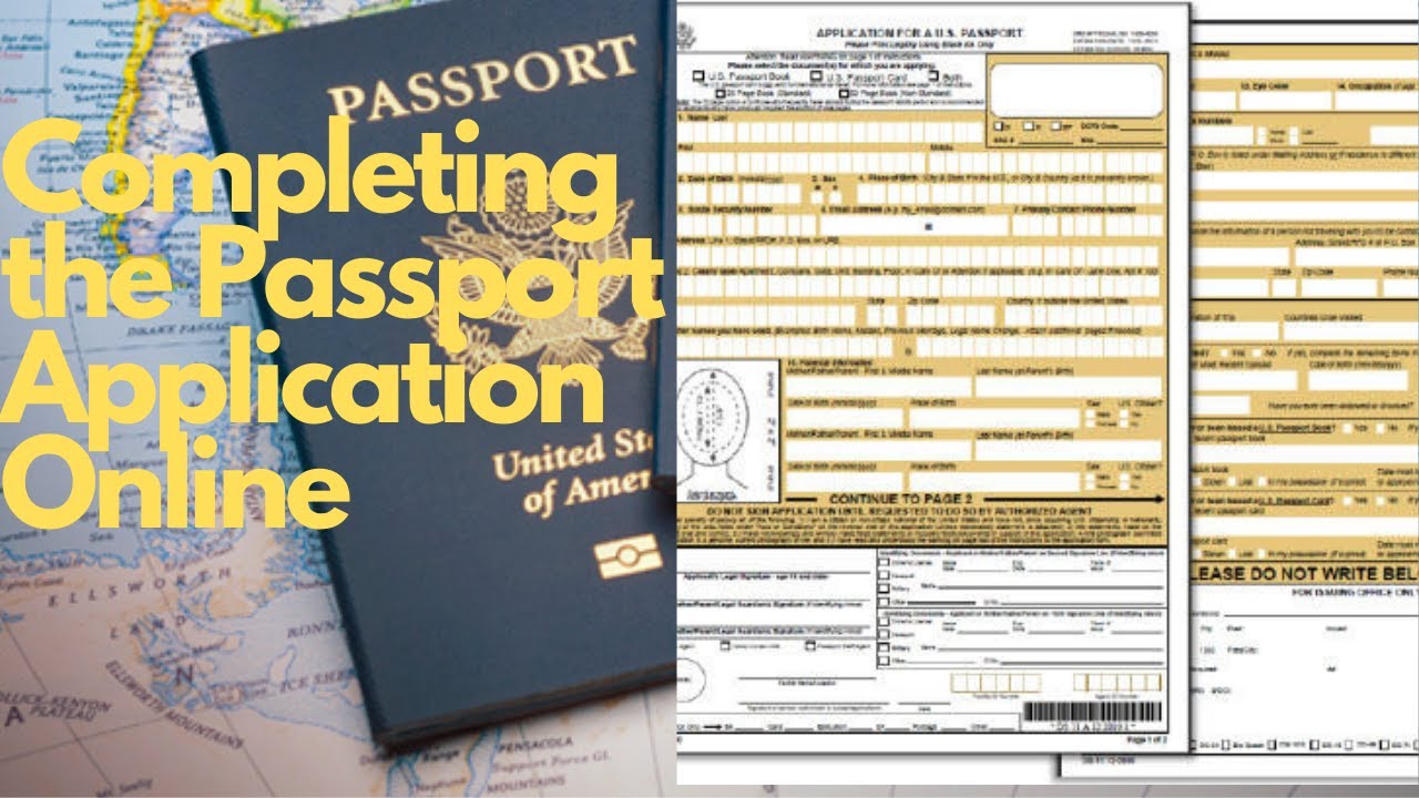 How to complete the PASSPORT APPLICATION DS-11 ONLINE (updated 2021)