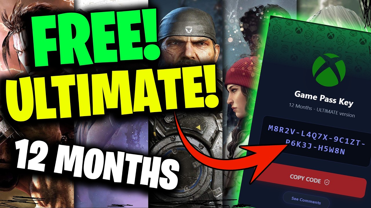 FREE Xbox Game Pass ULTIMATE in 2026 🎮 How To Get Xbox Ultimate Game Pass FREE Key Code