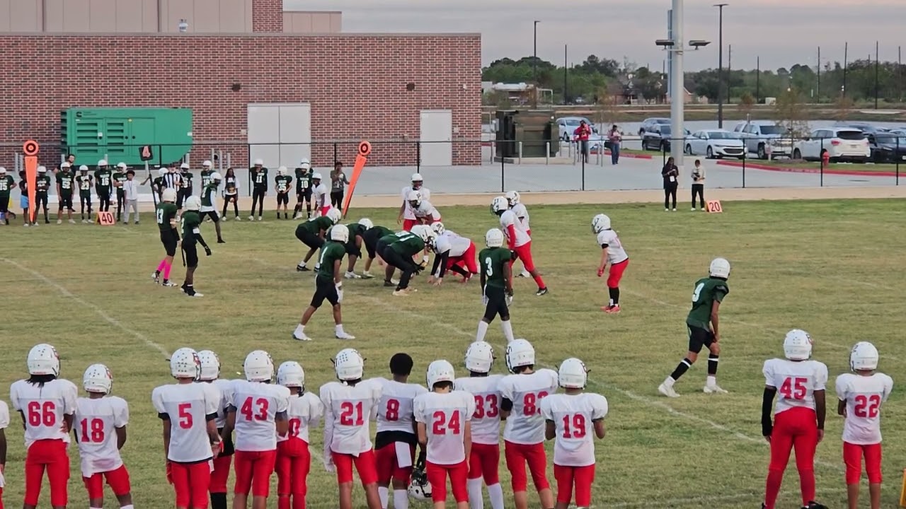 Iowa Colony J.H. 8th Grade Football  vs. Rodeo J.H.  11/5/2024