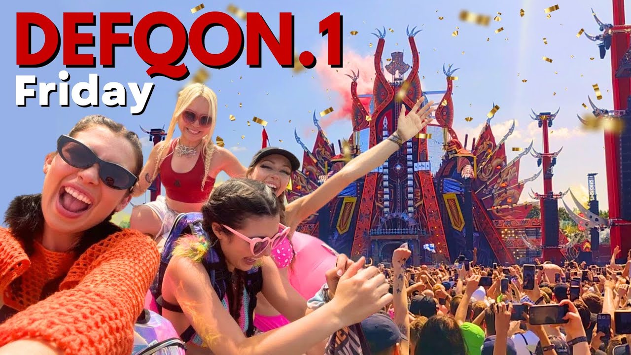 Unforgettable Friday at Defqon.1 2023: Showers, Opening Ceremony, Bungee Jumping, Angerfist!
