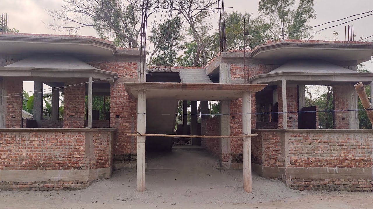 13 লক্ষ টাকায় কিভাবে 4টি বেডরুম 2টি টয়লেট একটি একটি কিসিং দিয়ে একটি বিল্ডিং ডিজাইন করবেন||