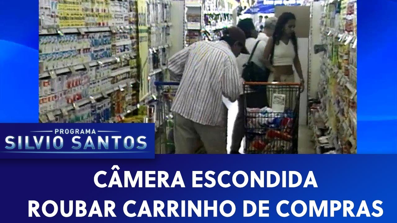 Roubar carrinho de compras  | Câmeras Escondidas (06/03/20)