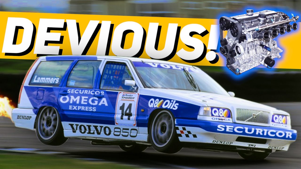 ГЕНИАЛЬНОЕ нарушение правил универсалом Volvo 850 Touring Car! | (1994 BTCC)
