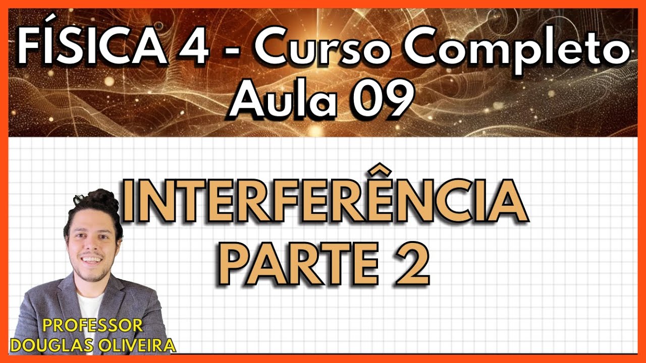 Física 4 - Aula 9 - Interferência (parte 2)