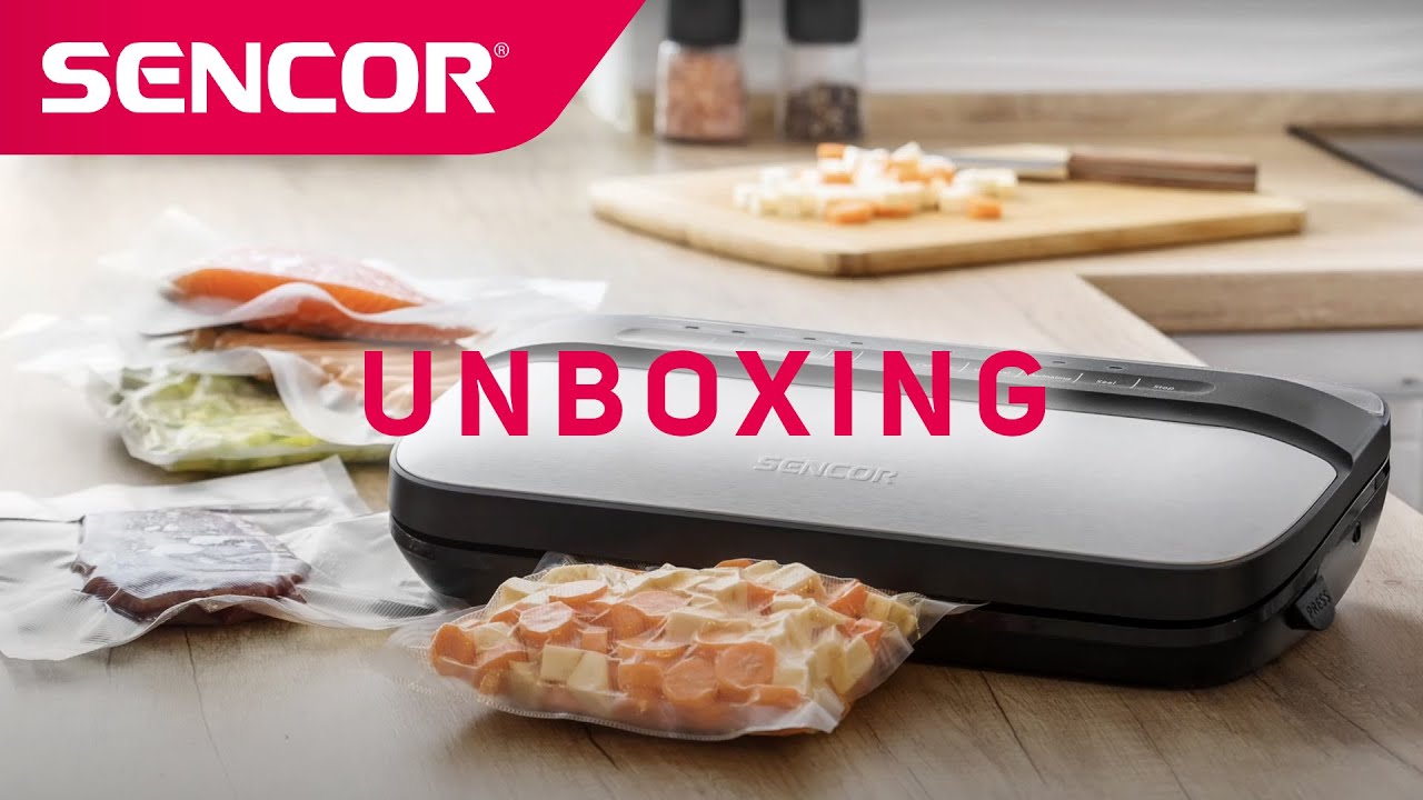 Vákuovacia zváračka fólií - SENCOR SVS 4010SS - Unboxing