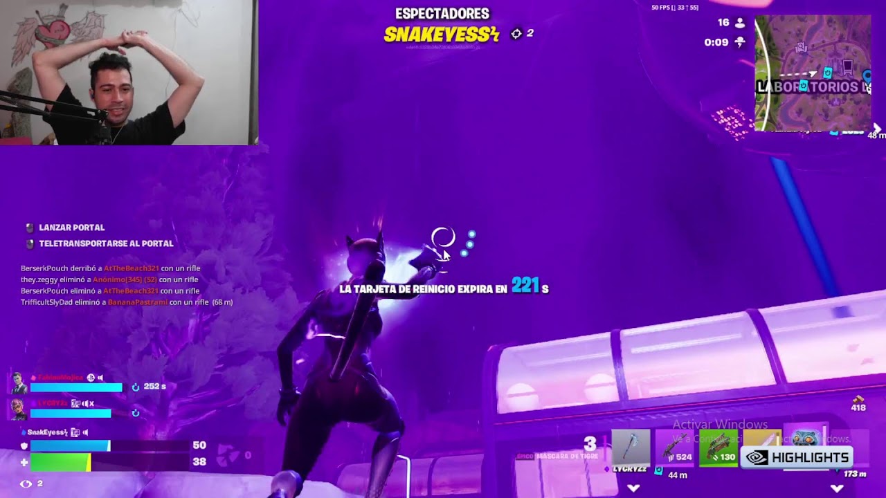 fortnite con amigos