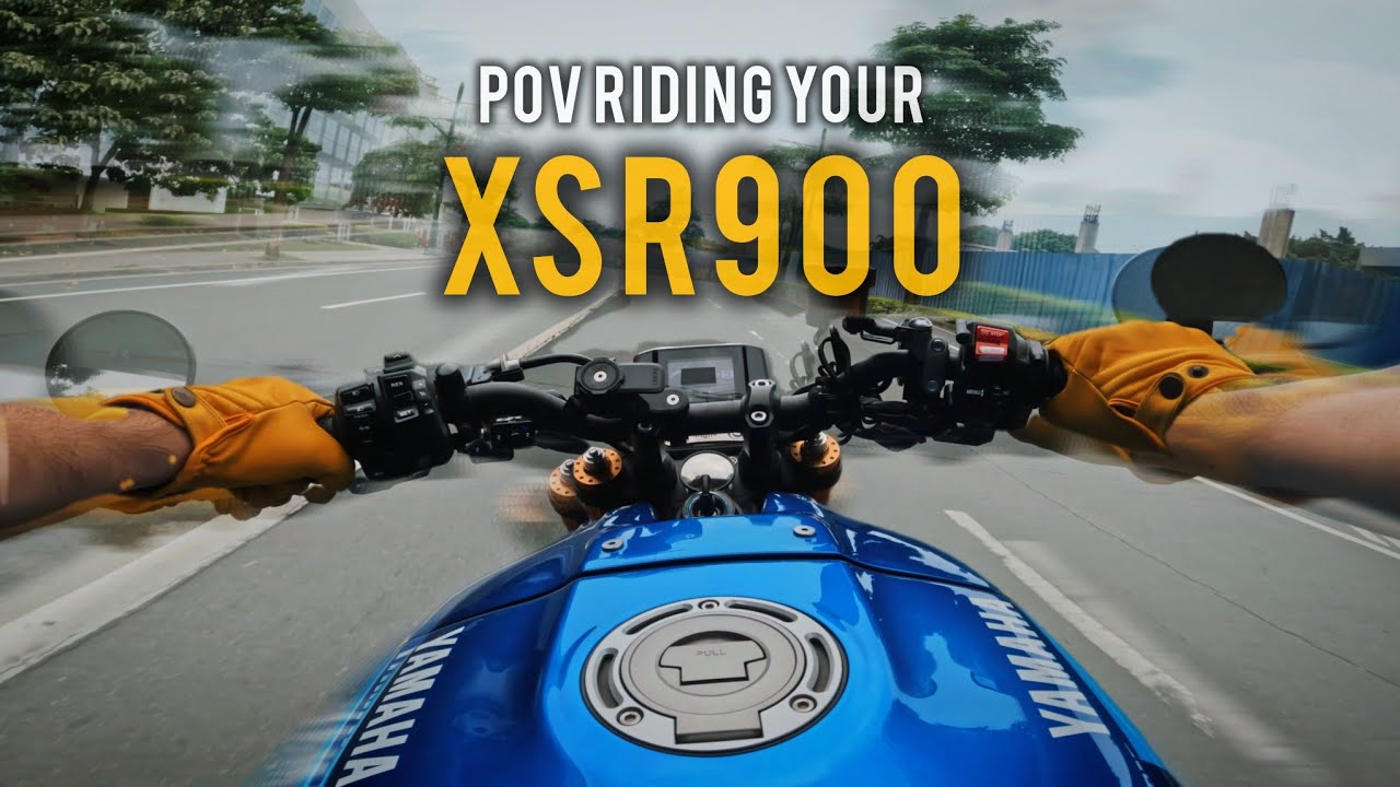 XSR900 - Yamaha's Retro Bike 🔥 | PURE SOUND EXHAUST | 4K POV 🇵🇭