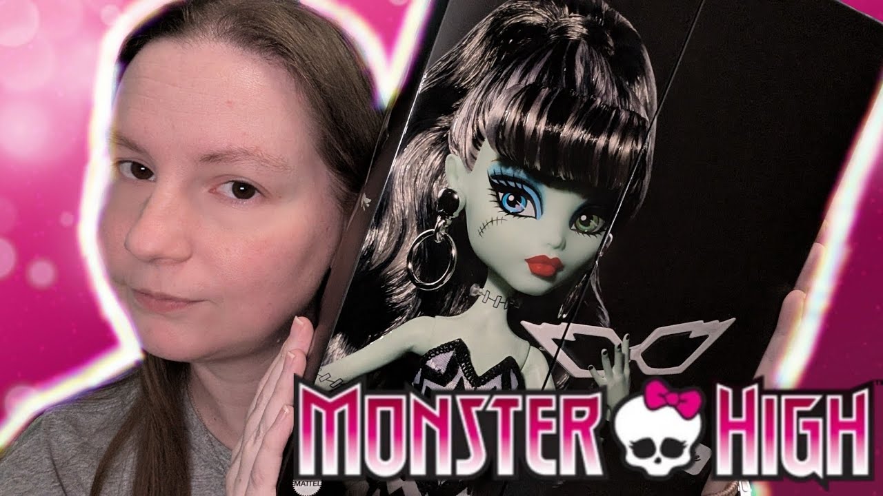 Monster High Frankie Stein x Barbie Skullector Unboxing 🩷