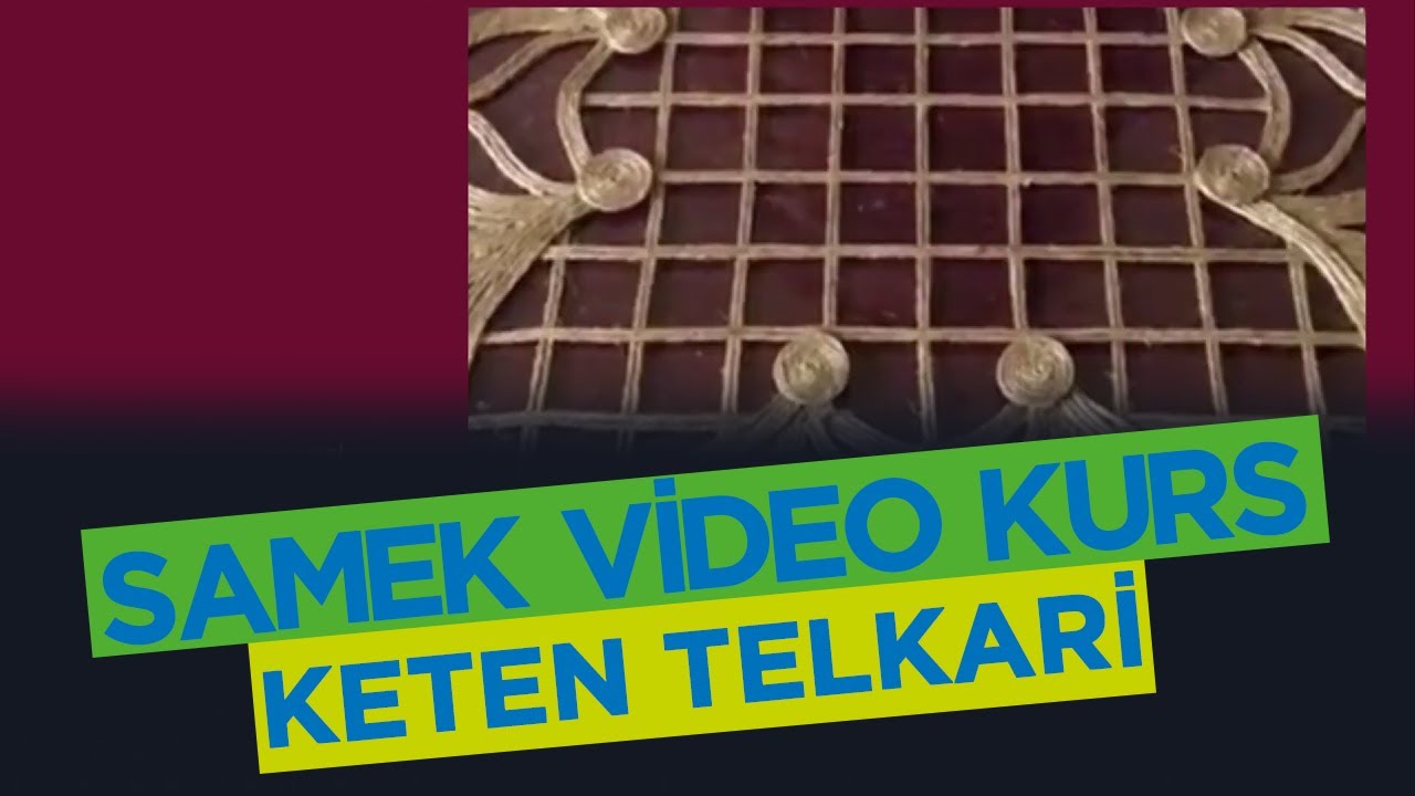 SAMEK Atölye Çalışmaları - Keten Telkari